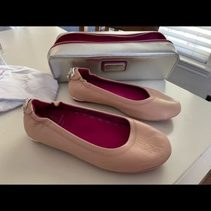 Blush pink Soto Massini flats